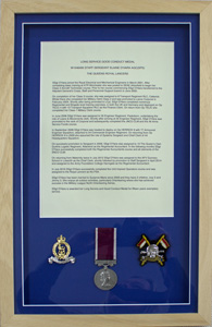 Certificate and Medals