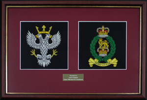 Mercian & AGC hand embroidered badges